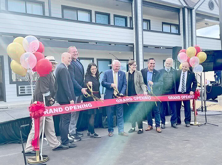 Ribbon cutting